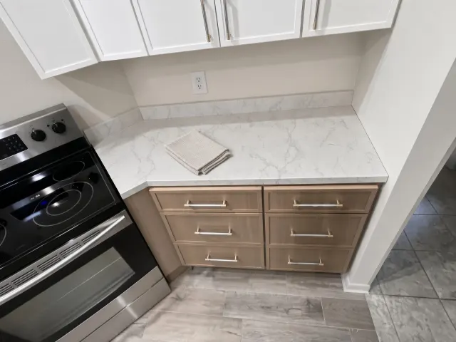 Solid wood drawer stack