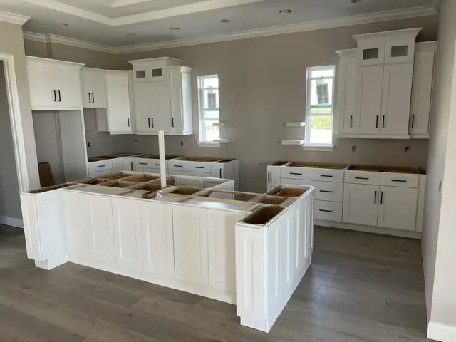 White island kitchen