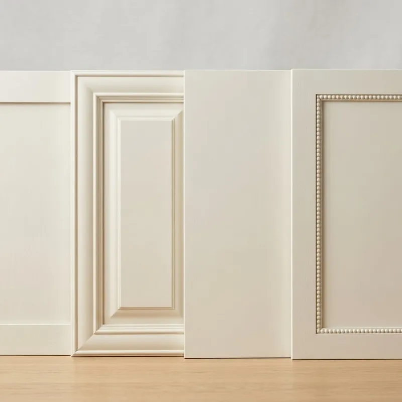 Cabinet door style comparison