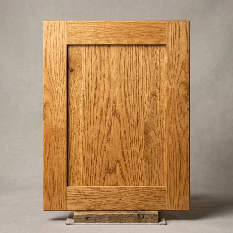 Natural wood grain cabinet door sample