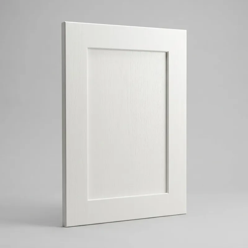 Classic white shaker cabinet door sample